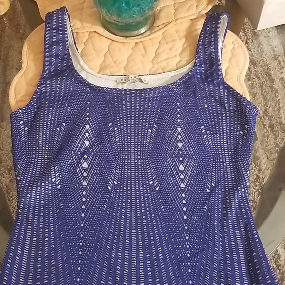 Blue dress